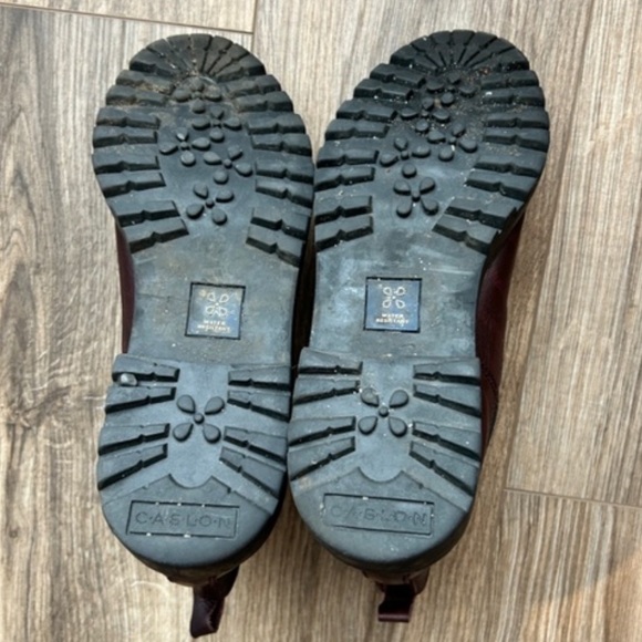 Caslon Miller Leather Ankle Moto Boots | 8.5 - Picture 3 of 6